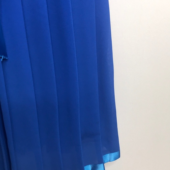 ZiZi petites Vintage blue dress - Picture 7 of 11